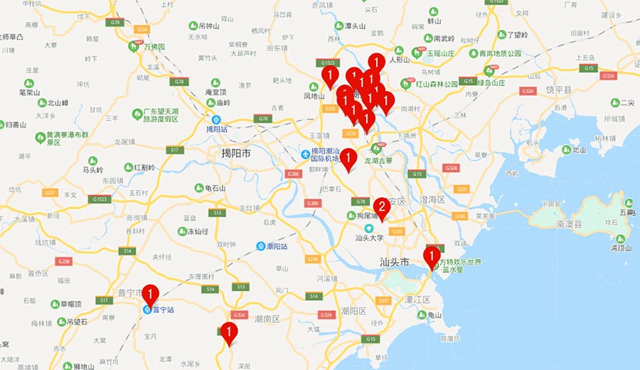 廣東省潮州市案例